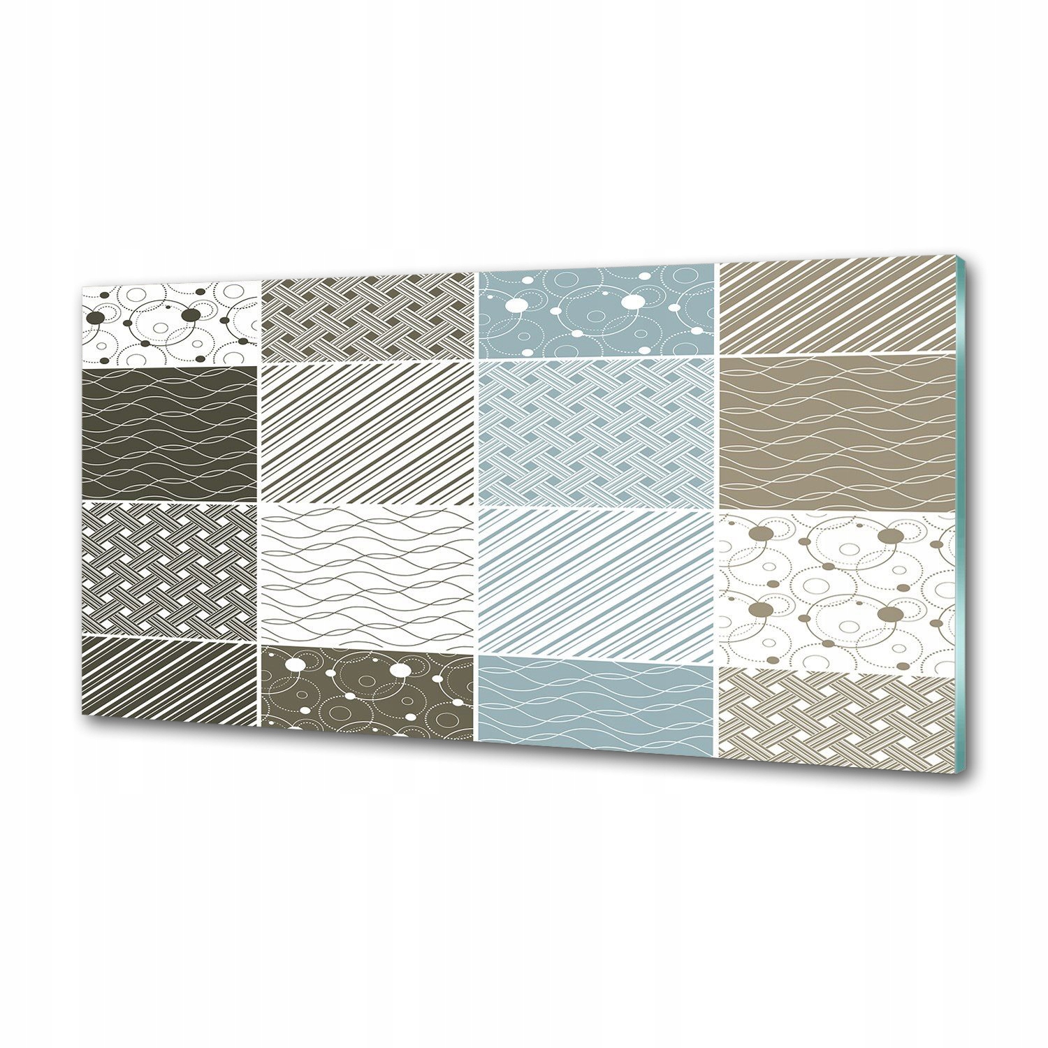 Panel do kuchyne Geometrické vzory 120x60 Lepidlo