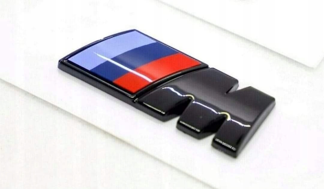 

M Power Emb logo, błotnik, Tuning 45x15mm M Pakiet