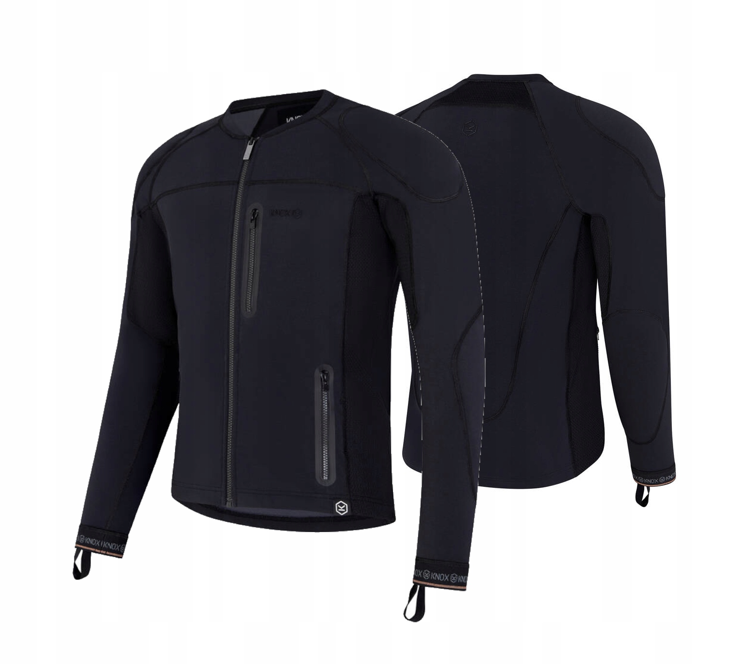 BLUZA KURTKA Z OCHRANIACZAMI KNOX ACTION PRO BLACK XL