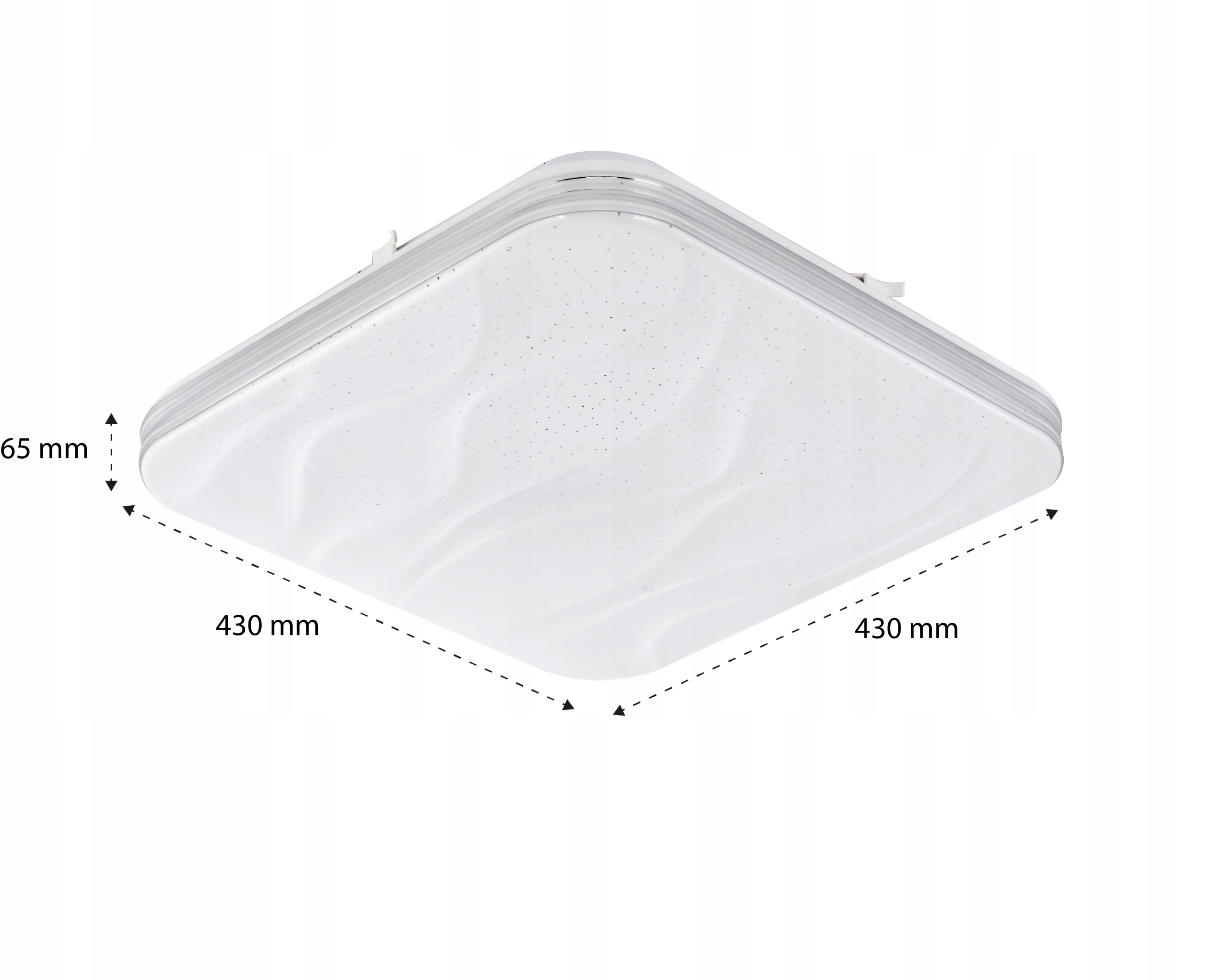 Plafon NATYNKOWY 72W sufitowy LAMPA oprawa IP20 LED Kolor biały