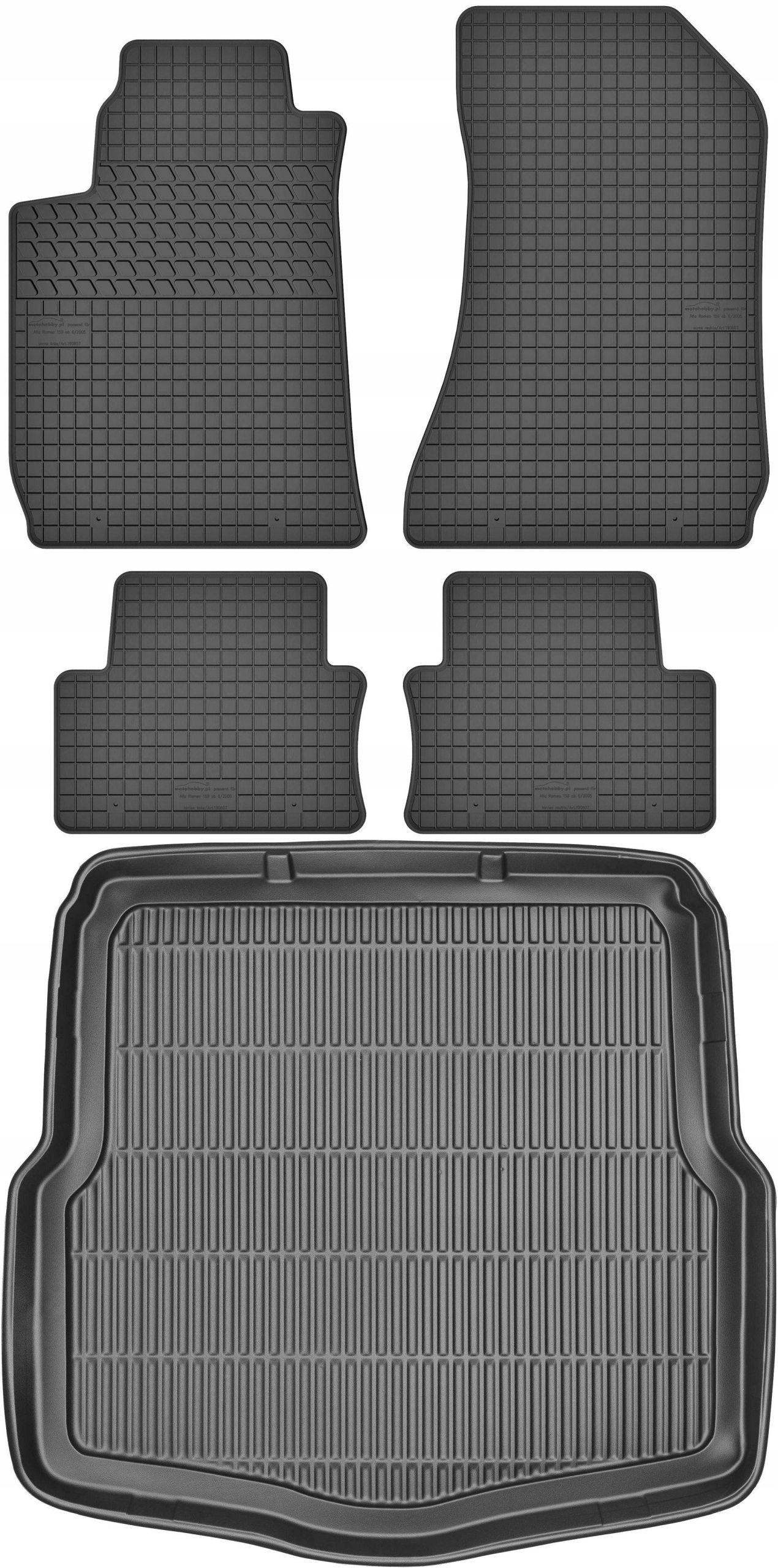 Килимки Max-Килимок резинові 910005+190607 5 el.