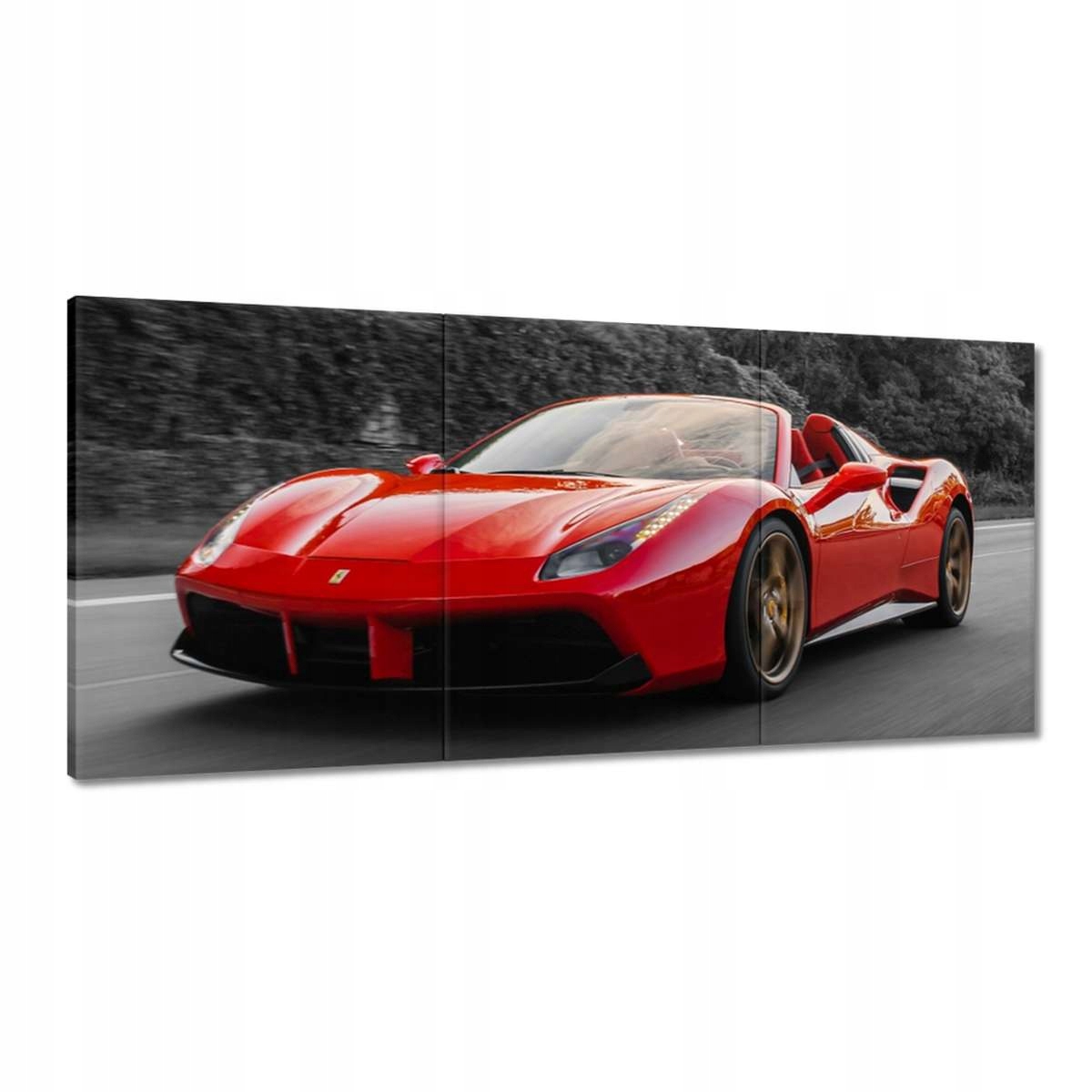 Obrazy 210x100 Červené Ferrari Fura