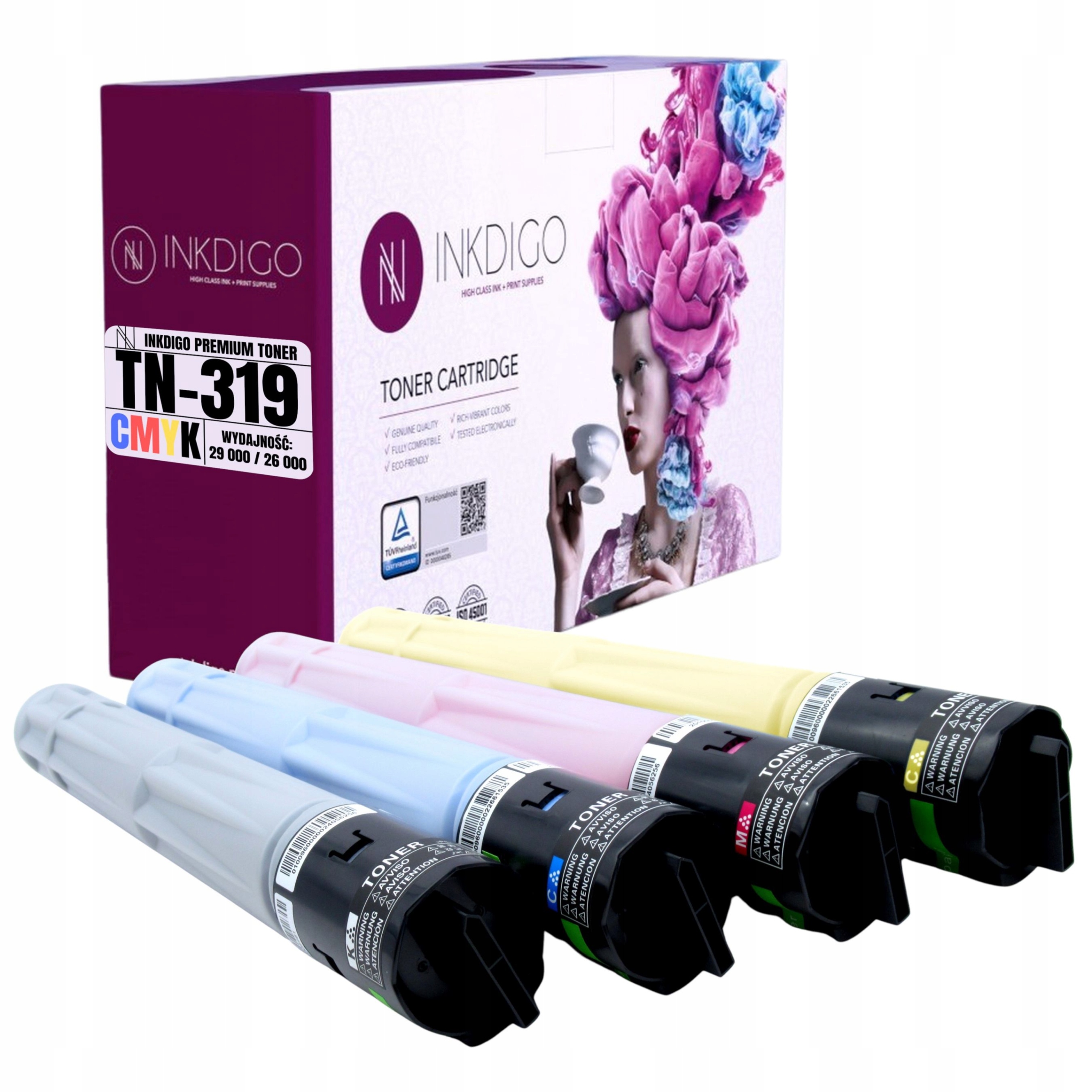 TN319 Náhradní Tonery Pro Tiskárnu Konica Minolta Bizhub C360