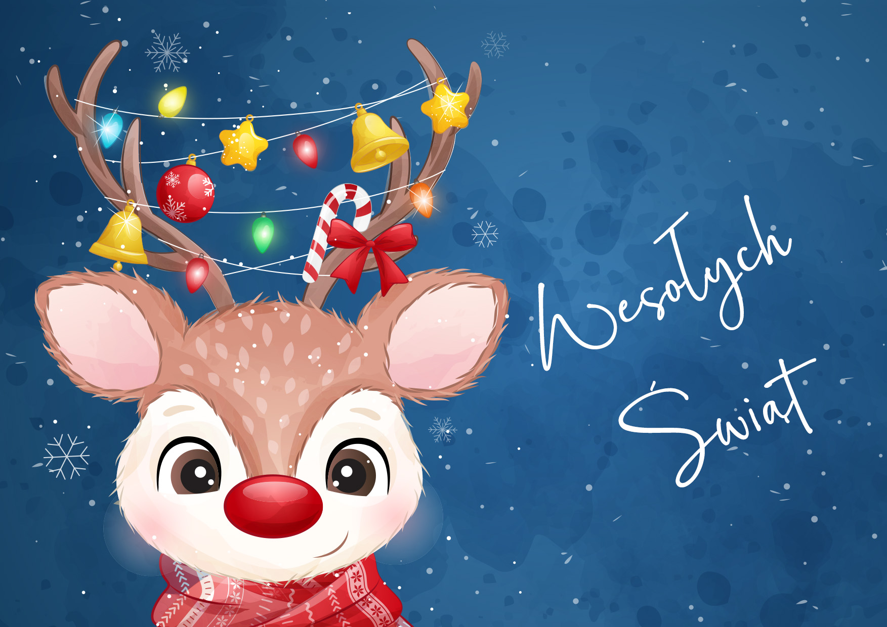 

Kartka Świąteczna Kartki Koperta Mały Renifer