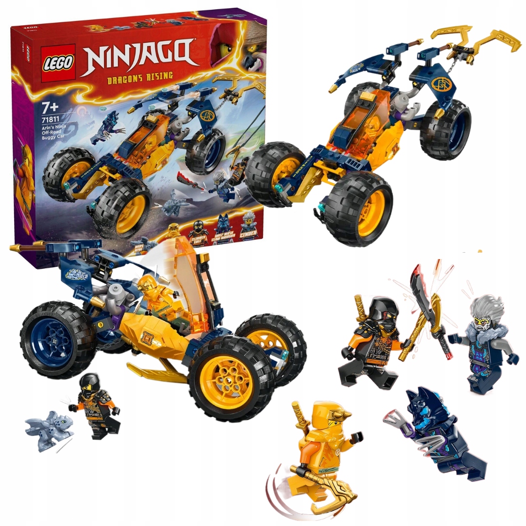 Lego Ninjago 71811 Terénní nindža vozítko Arina Auto Vozidlo