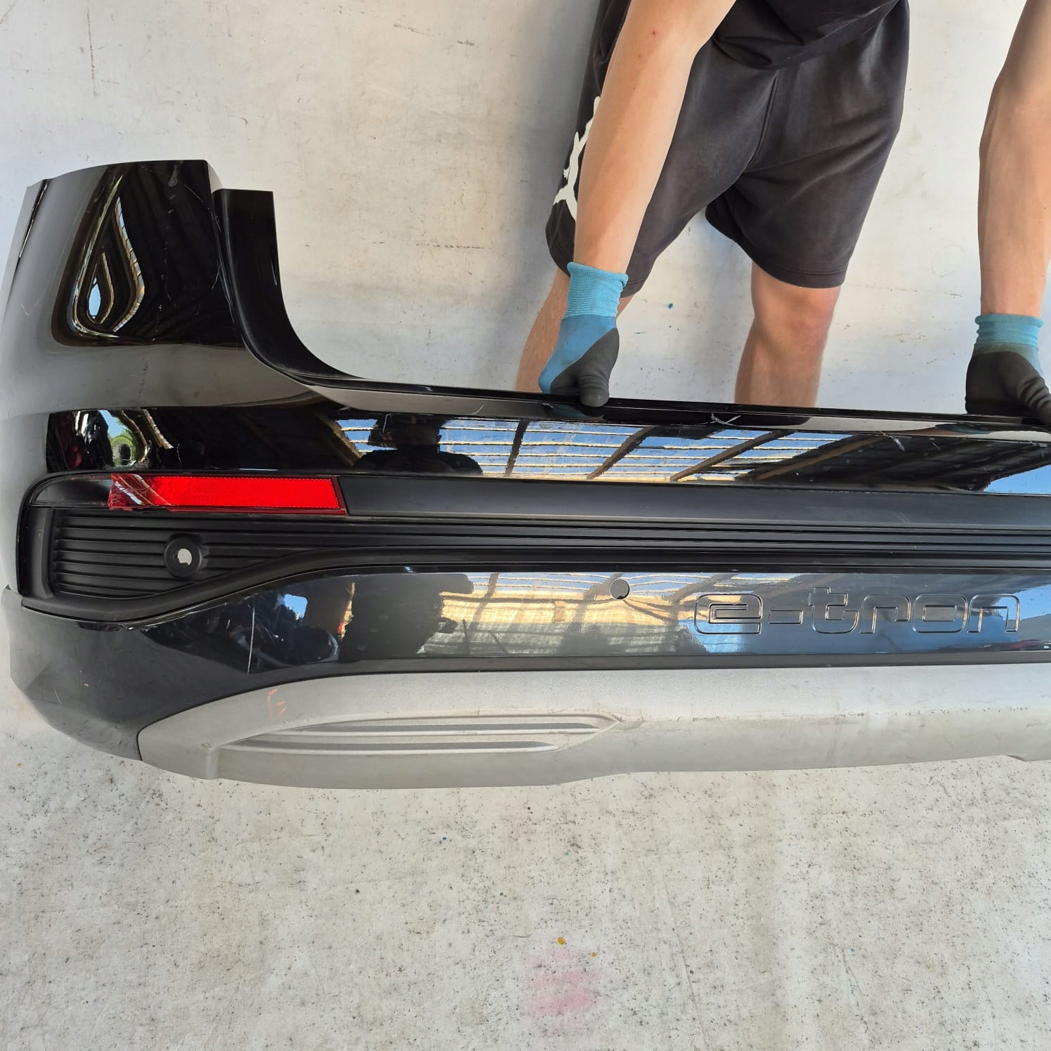 AUDI Q4 E-TRON 89A Stoßstange heck hinten PDC 89A807301A