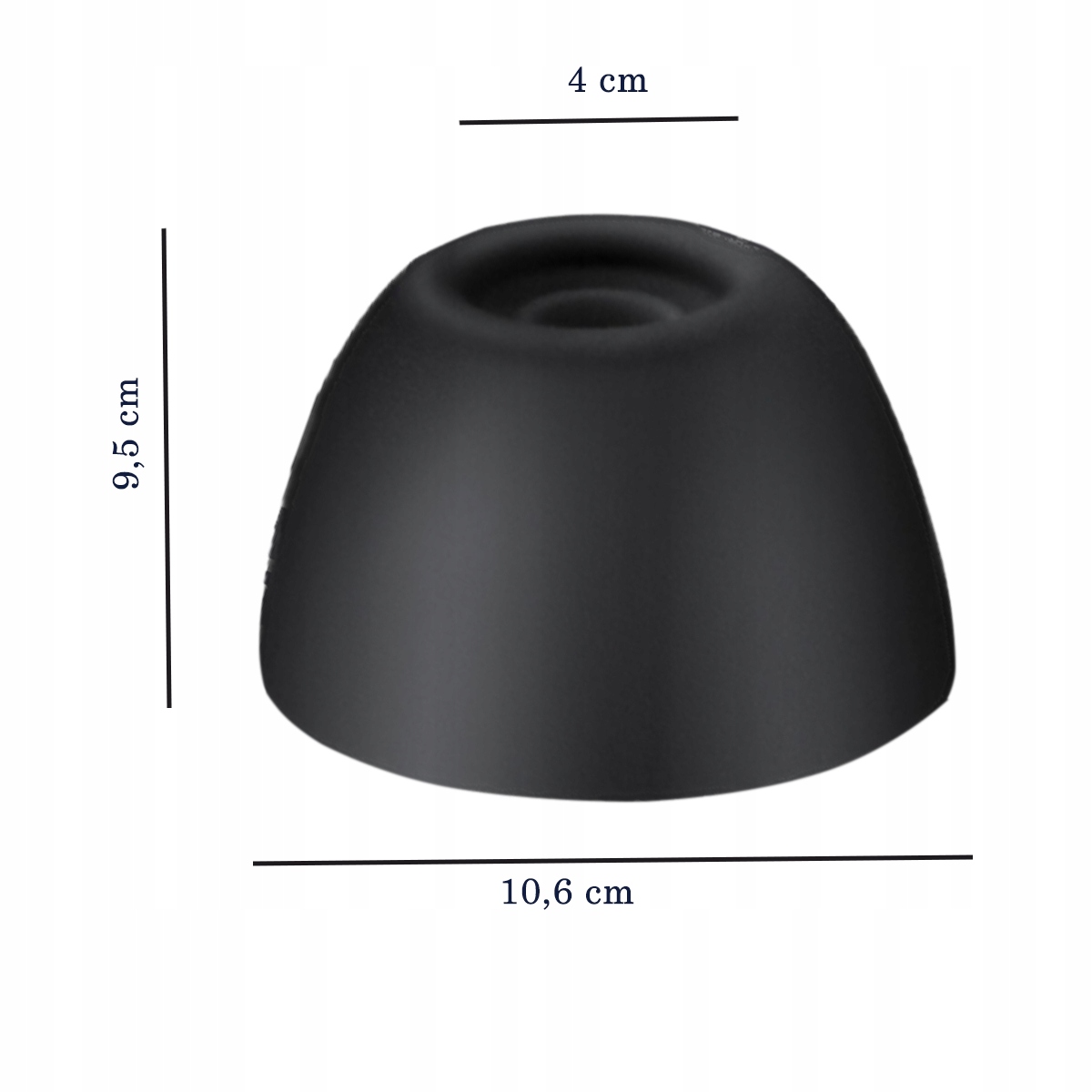 GUMKI WKŁADKI DO SŁUCHAWEK ZESTAW 3 PARY 6 SZT Model brak informacji