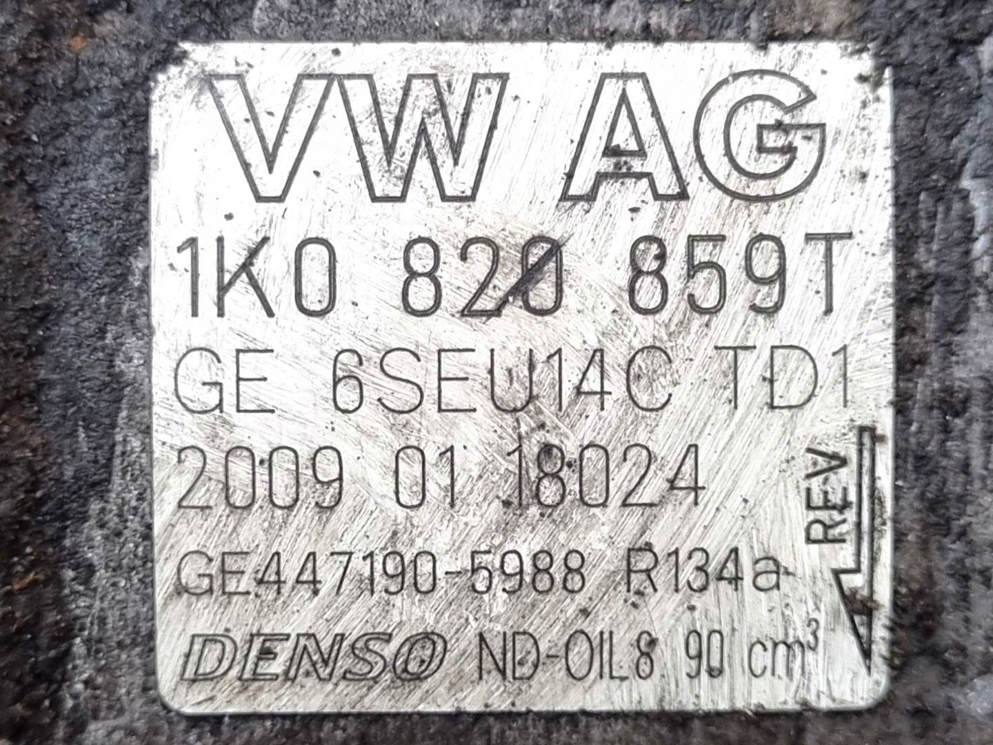 компрессор кондиционера Audi A3 8P/8PA 2nd 2009 1K0820859T