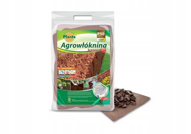 

Agrowłóknina Planta brązowa 1,1 x 5 m 50 g/m²