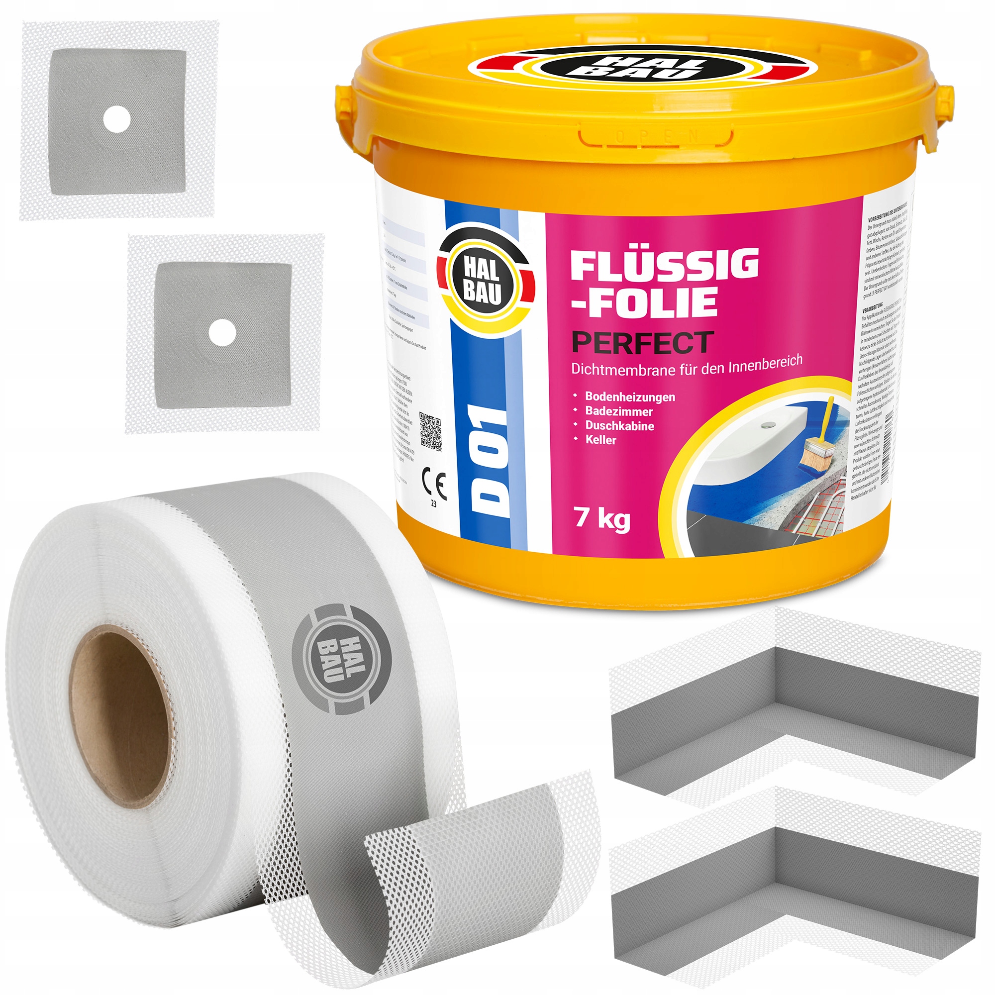 Fólie 7 kg Páska 5 m Hydroizolace Sada