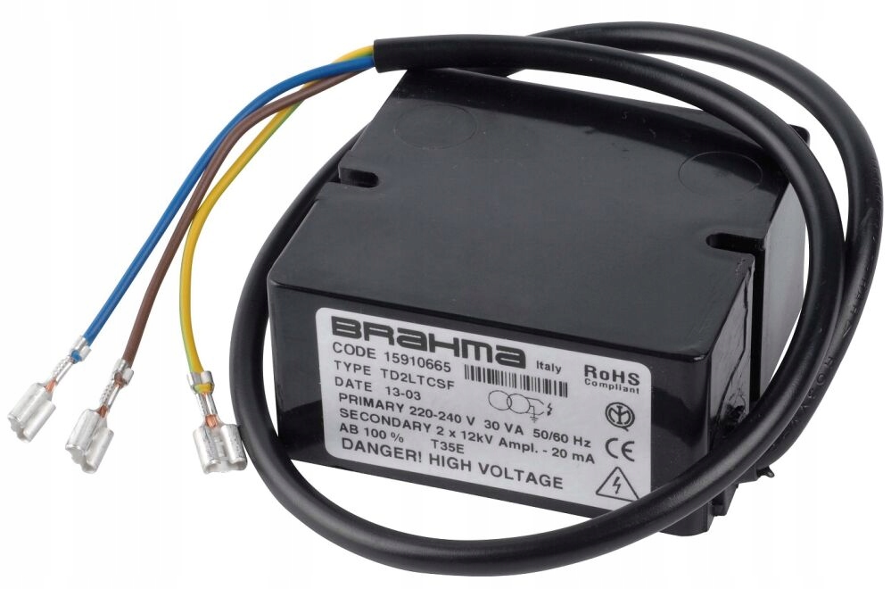 Zapaľovací transformátor Brahma TD2LTCSF 15910665