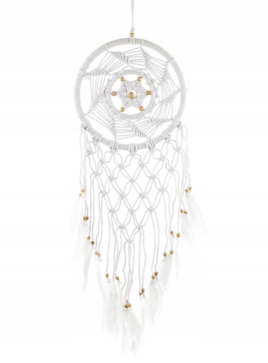 

Łapacz Snów Dreamcatcher Haftowany Pleciony 75 cm