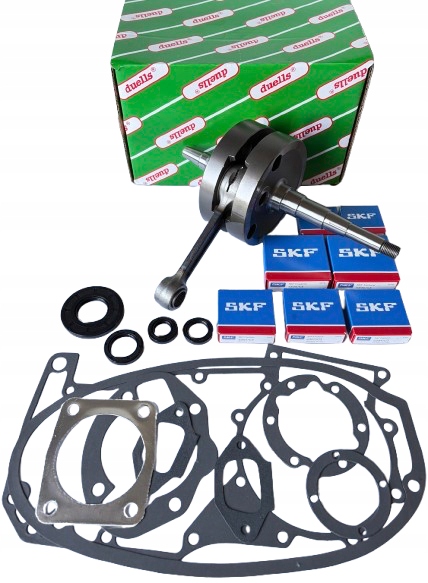 Nový Kompletní Klikový Hřídel Ložiska Těsnění Mz Ts 250 Kryngielit