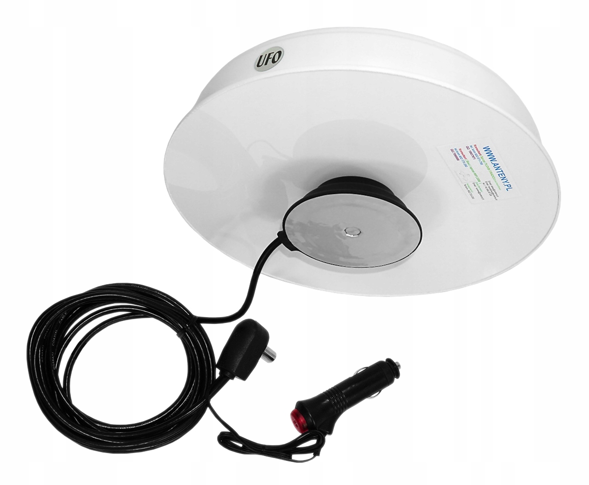 CYFROWA ANTENA SAMOCHODOWA DVB T2 4K MUX8 45db TIR Mark Other