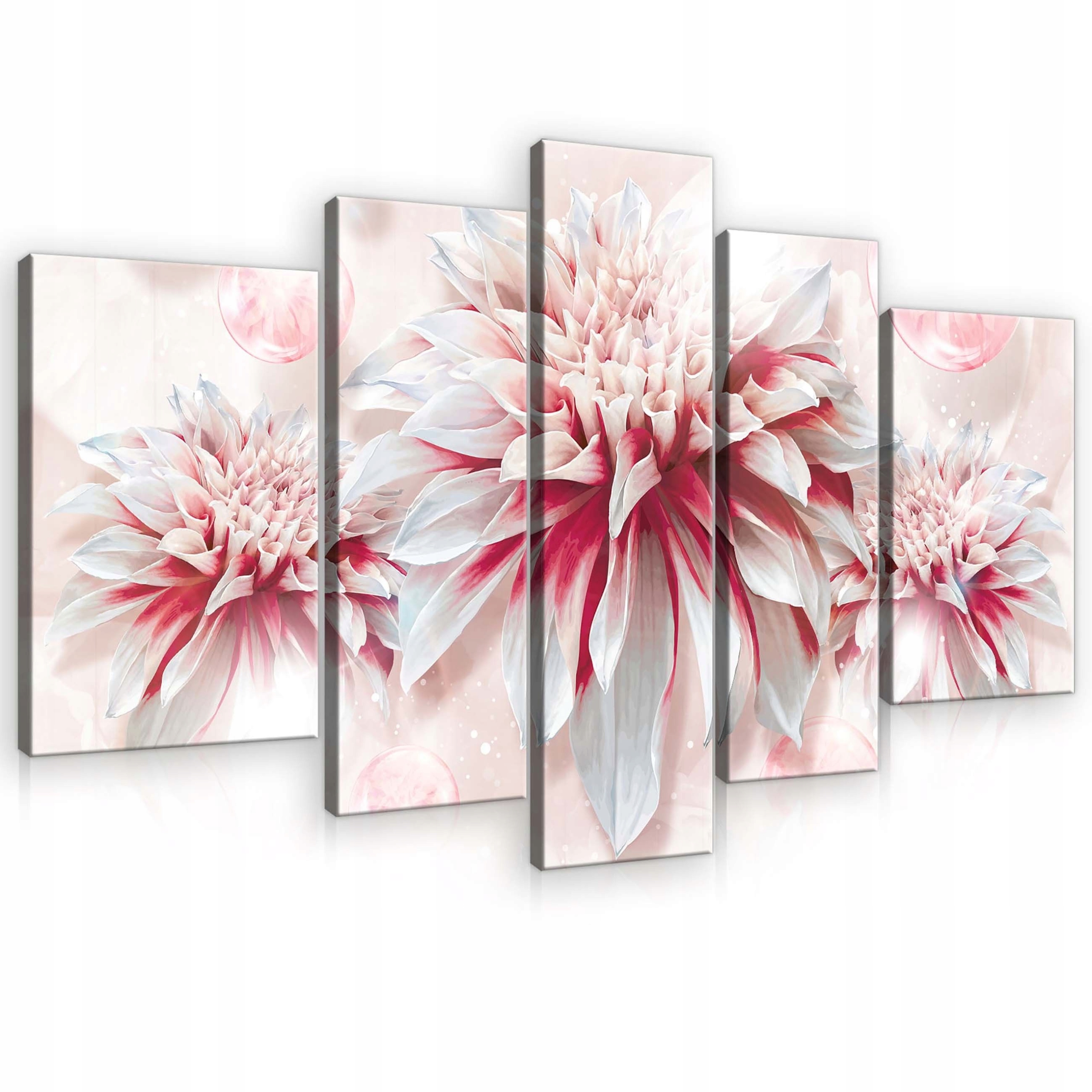 Obraz 170x100 Jemné květy růží bílá bokeh dekorace stěny příroda