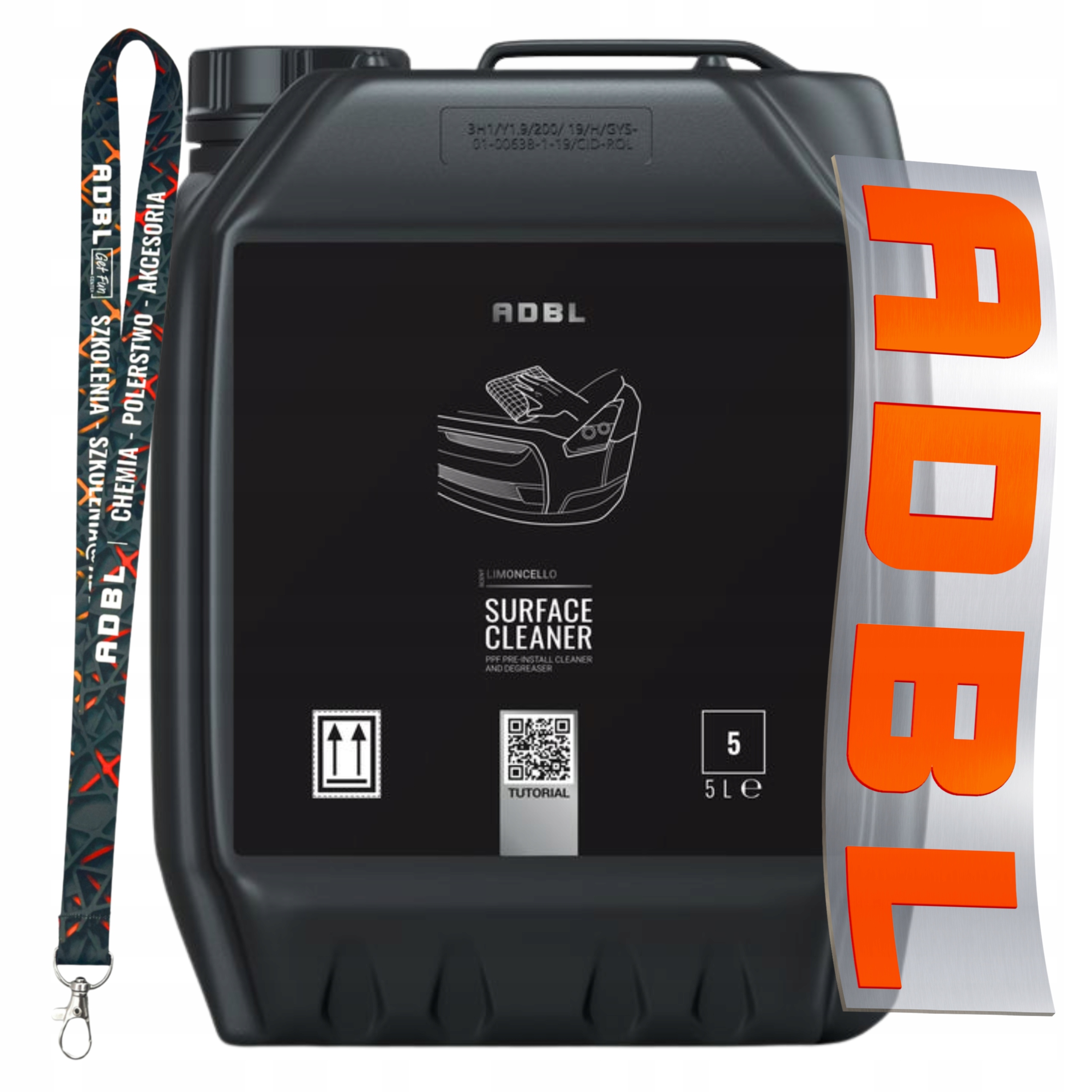 Adbl Surface Cleaner Tekutý prípravok na prípravu povrchu pod fóliu Ppf 5000 ml