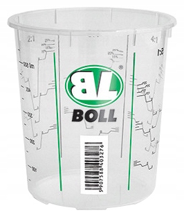 

Boll Kubek Pojemnik Plastikowy Z Podziałką 650ML
