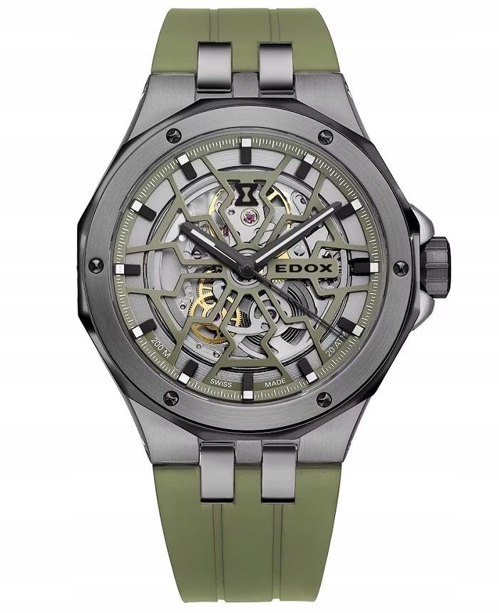 Edox Delfín Mecano Skeleton 85303-357GNCAV-VONB 43,00 mm 20ATM