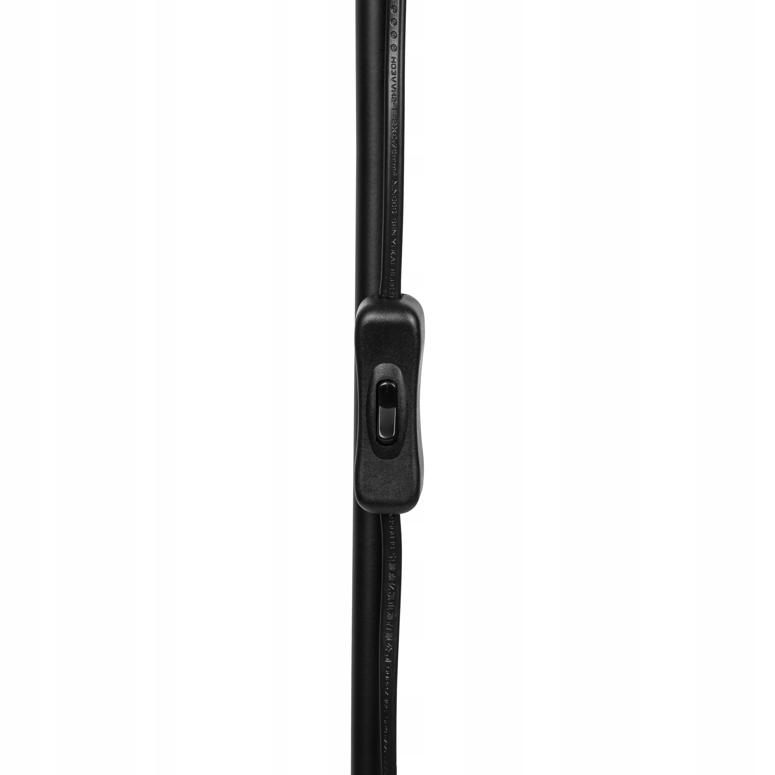 LAMPA STOJĄCA LAMPA PODŁOGOWA CZARNO / BIAŁA LOFT - IKEA BARLAST 150CM LED Kolor biały czarny