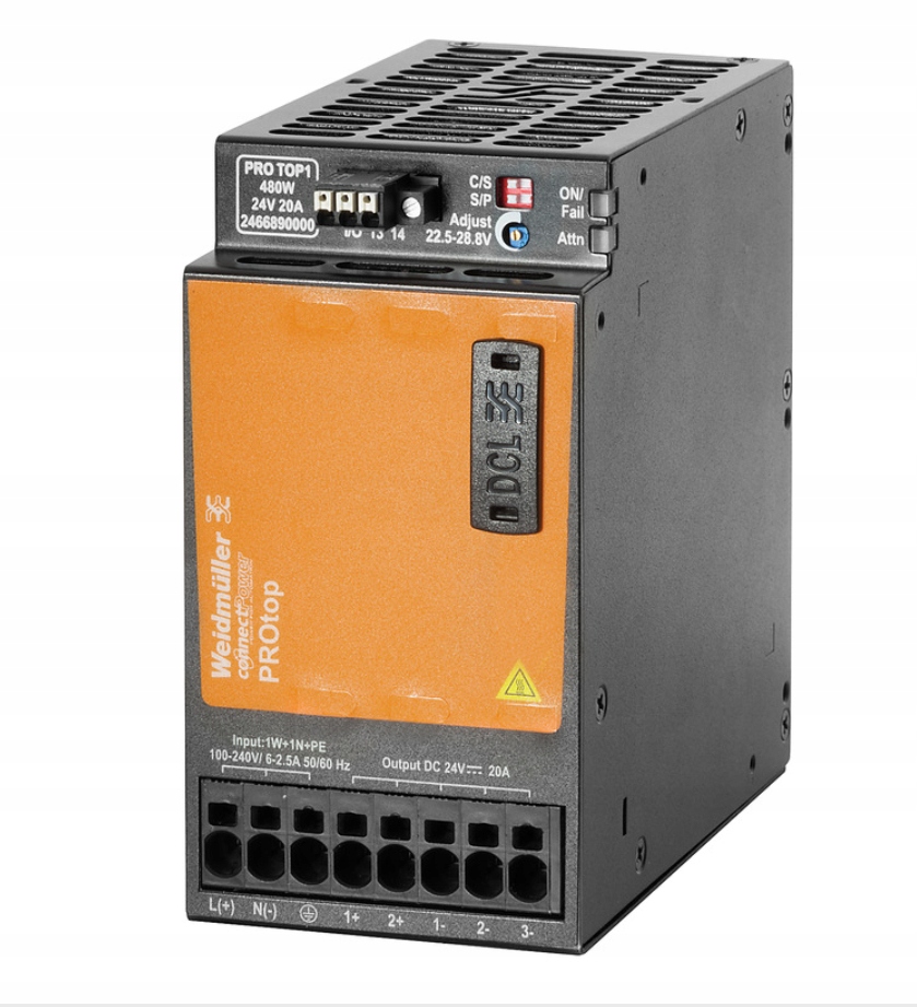 Zasilacz Weidmüller PRO TOP1 480W 24V 2466890000