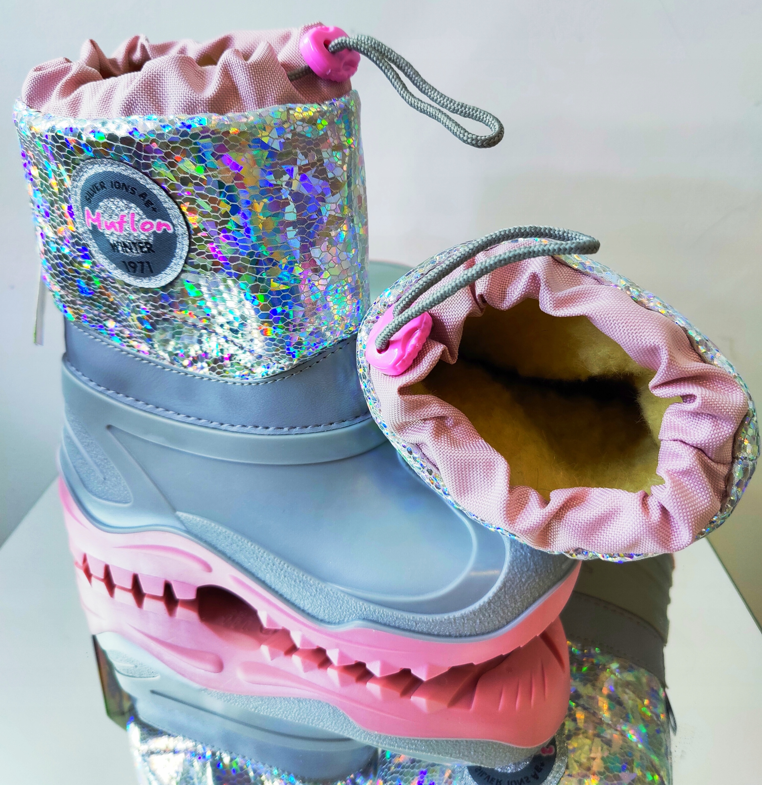 MUFLON_ REN-BUT_śniegowce z wełną -30 st_24_AMEWIK Kod producenta 22-468