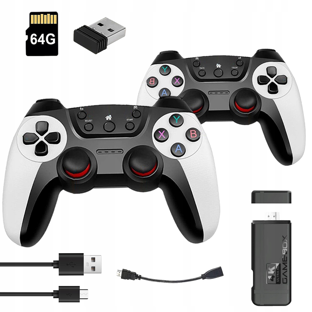 Gra Telewizyjna Konsola Retro Mini +30000 Gry Video Emulator 2 Pady Hdmi