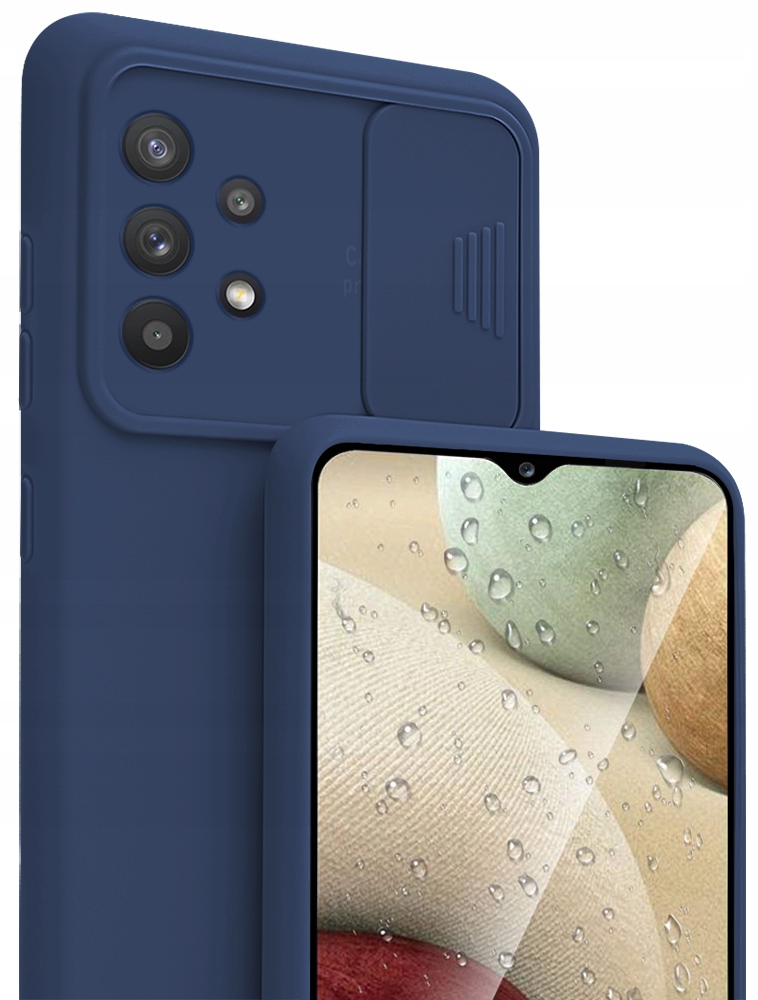 

Etui Silicone CamShield Szkło do Samsung A32 4G