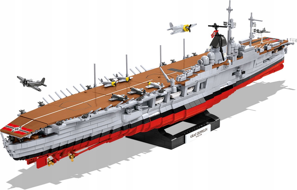 

Cobi4826 Aircraft Carrier Graf Zeppelin Lotniskowi