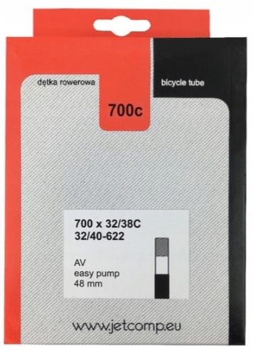 DĘTKA ROWEROWA 700X35/43C AV samochodowy AUTO