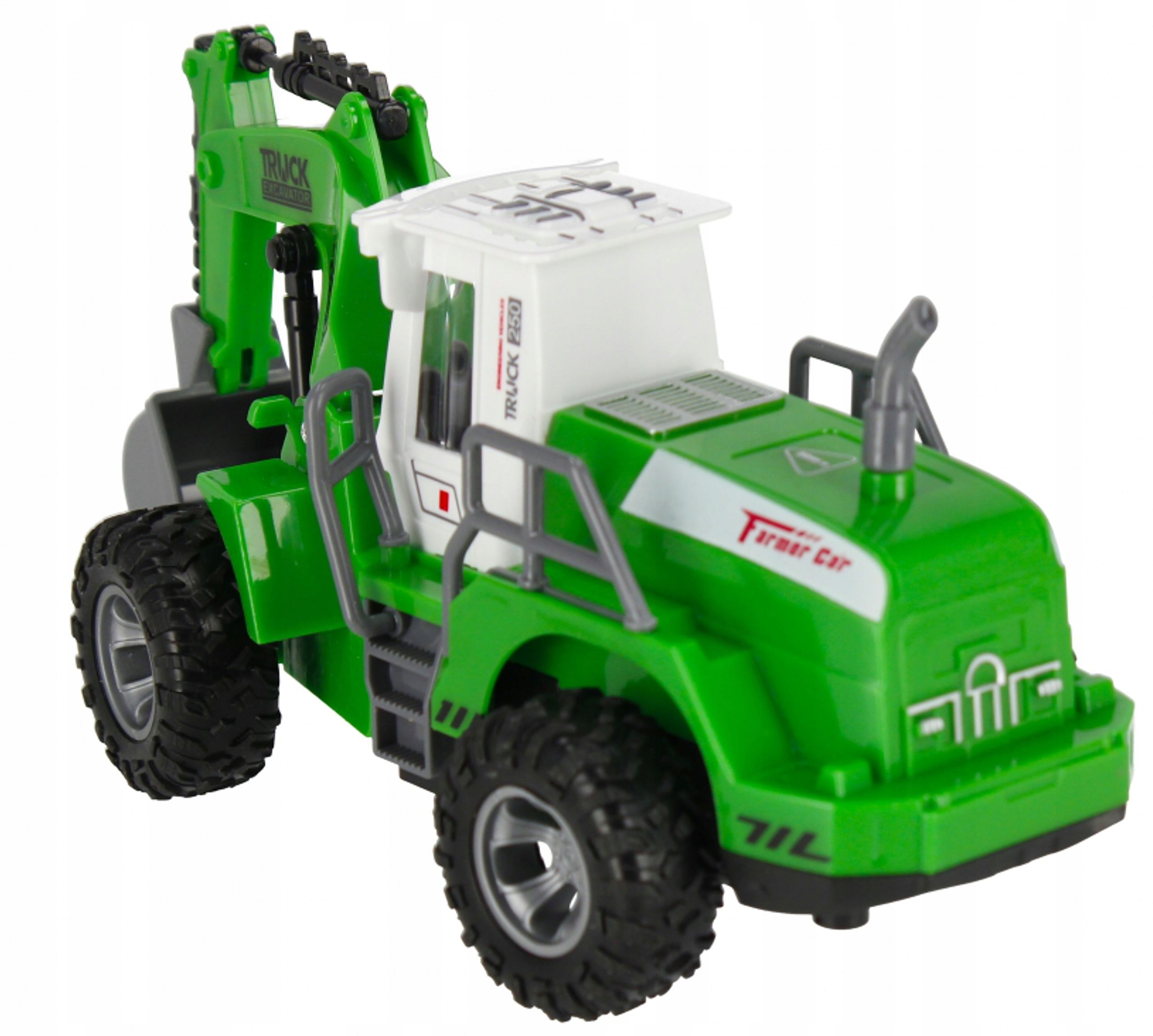 AUTO CIĘŻAROWE KOPARKA ŁADOWARKA MASZYNA ZABAWKA Materiał plastik