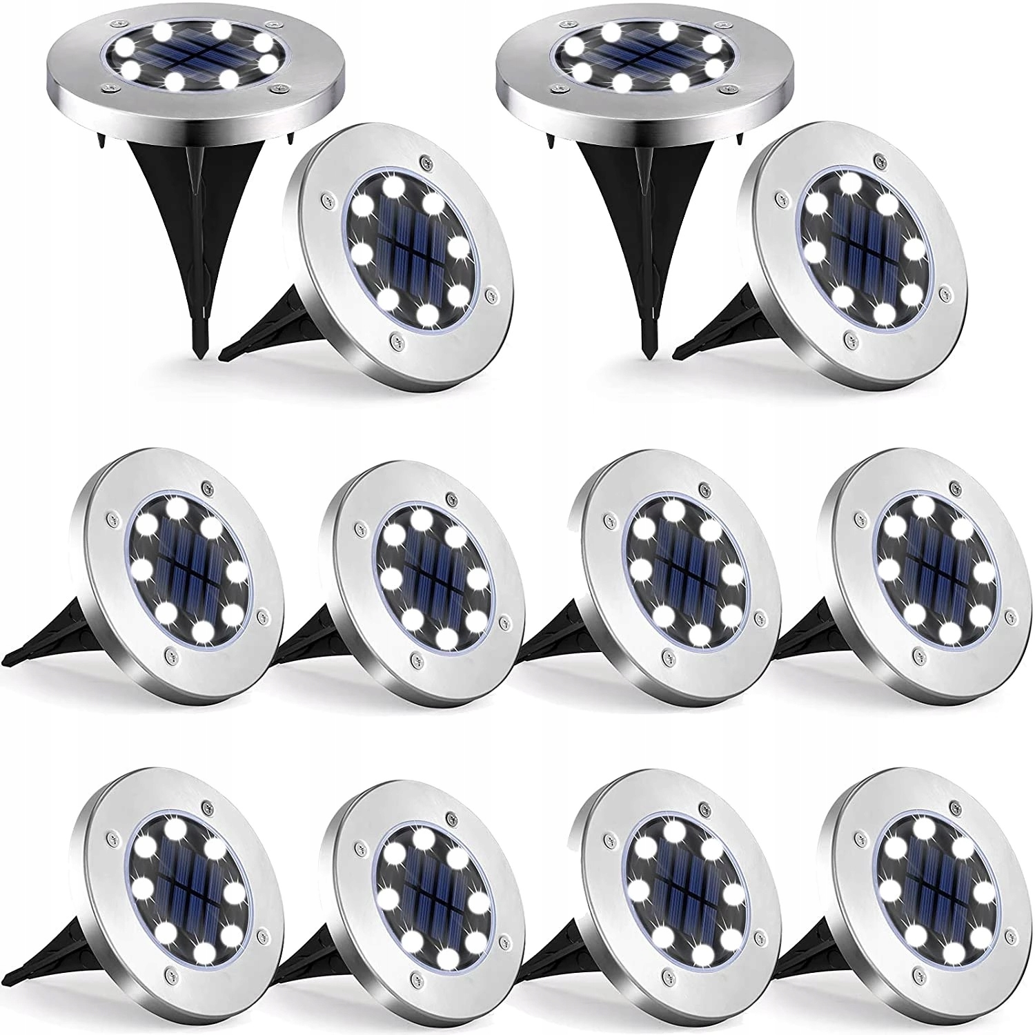 Lampka Ogrodowa Solarne Lampa Gruntowa Lampka Ogrodowa Led