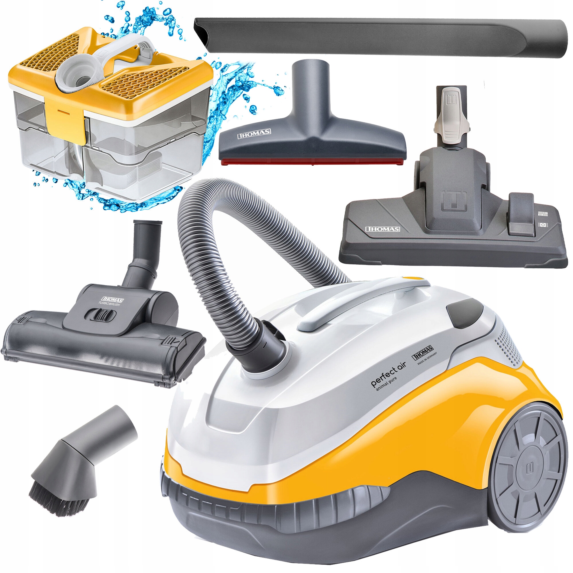 Odkurzacz Z Filtrem Wodnym Thomas Antyalergiczny Dla Posiadaczy Zwierząt