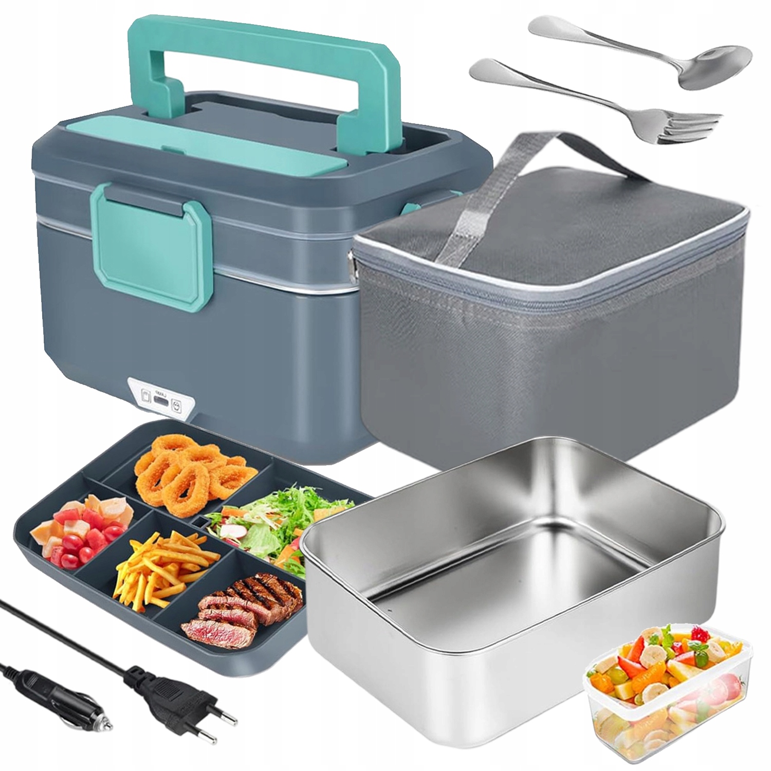 3.5 L Elektrický Ohřívač Obědový Box Nádoba Termoska Na Oběd