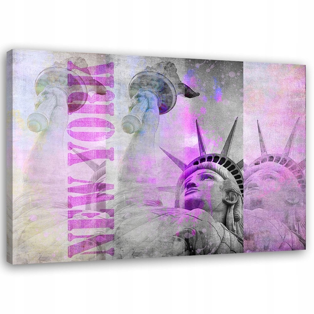 Obraz Socha svobody a nápis New York Haase 90x60