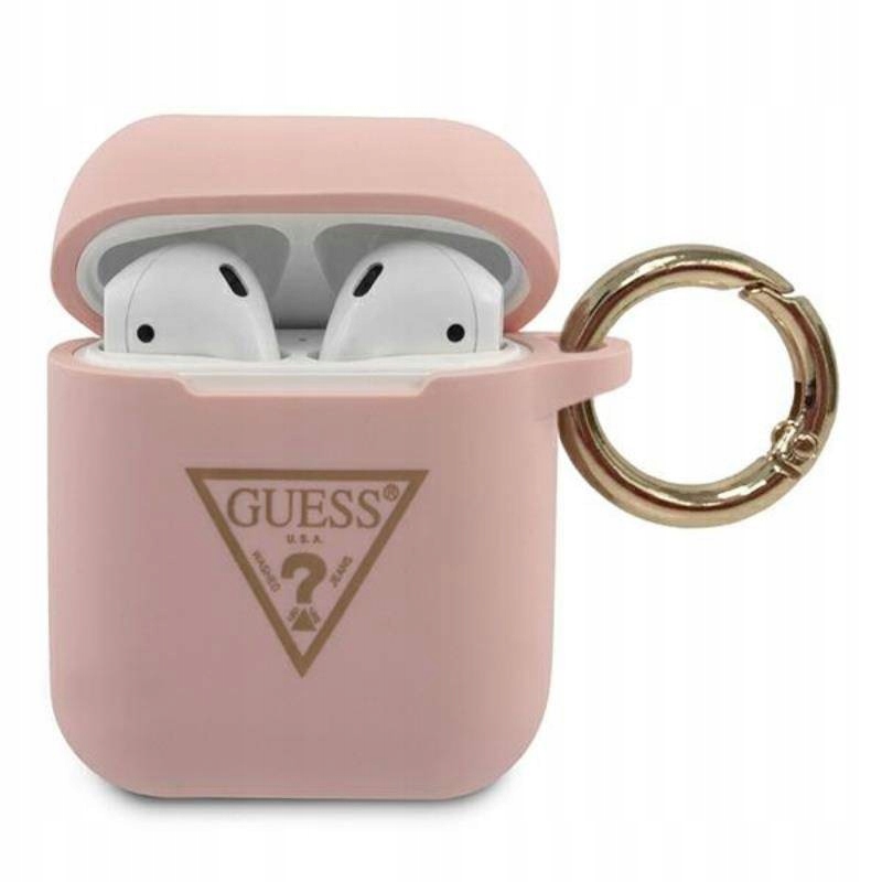 

Etui do Airpods Guess Silicone Triangle Logo