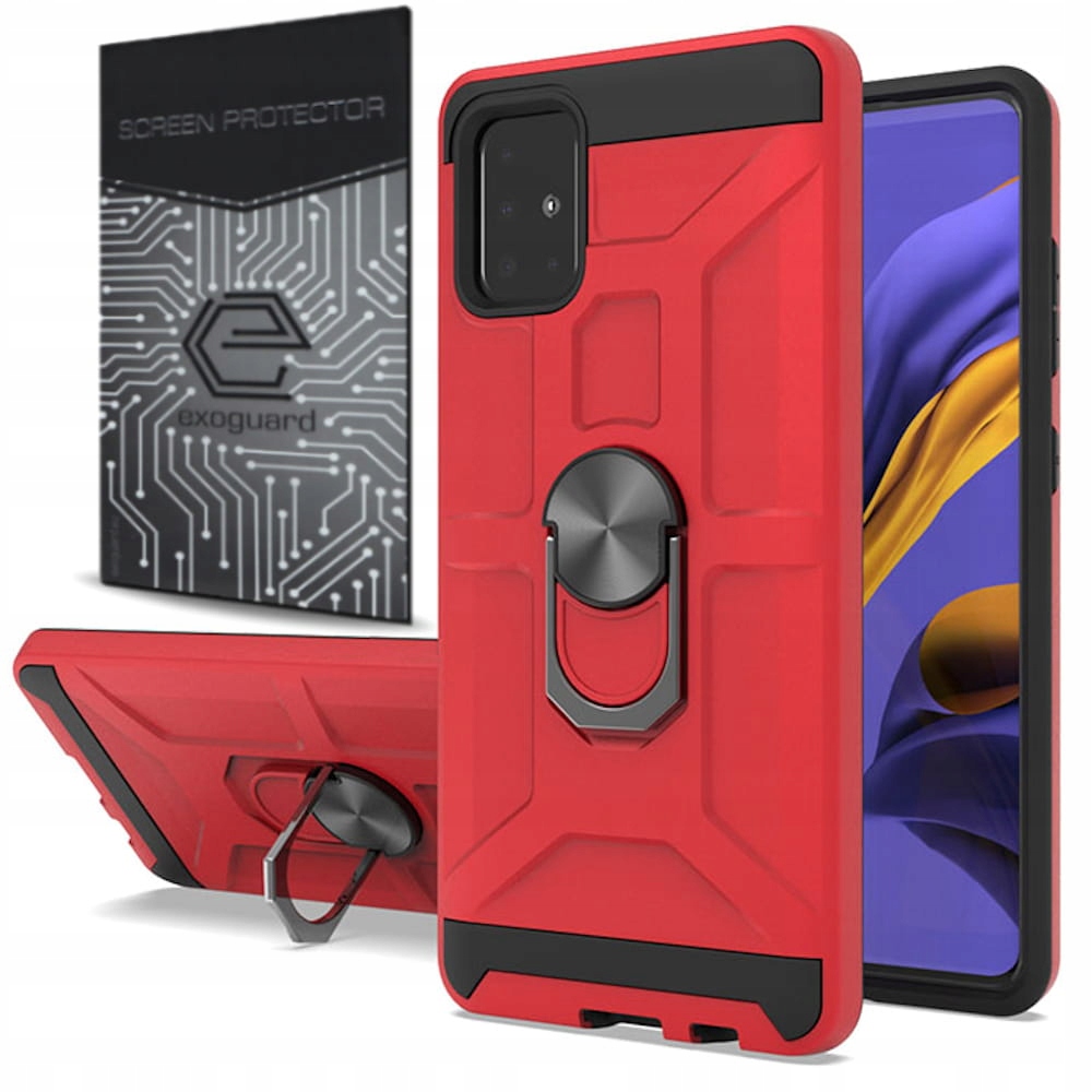 

Case Etui Pancerne+szkło do Samsung Galaxy M51