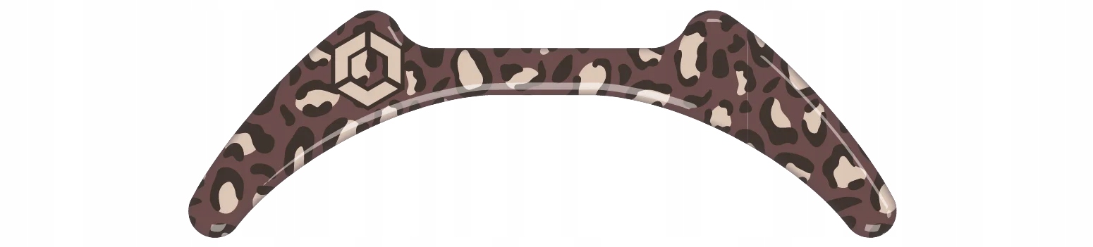 Naklejki magnetyczne na strzemiona Flex-on Leo brązowe