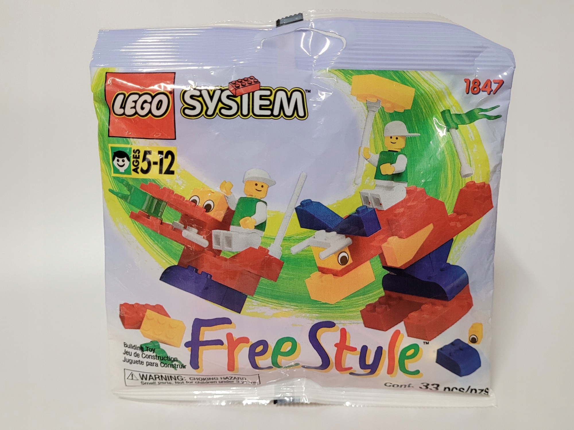 1847 Lego System Freestyle Polybag Misb 1996 mikołaj choinka
