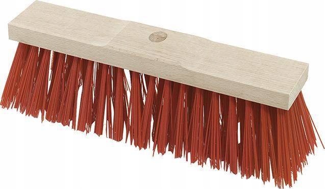 Levně Pouliční metla s vlasy z elastonu, 60 cm