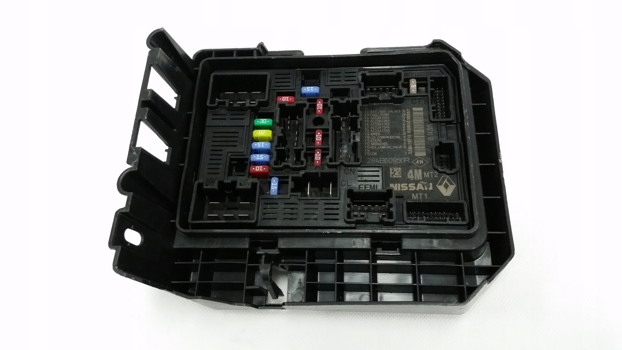 NISSAN QASHQAI 18R КОРОБКА МОДУЛЬ BSI 284B60956R