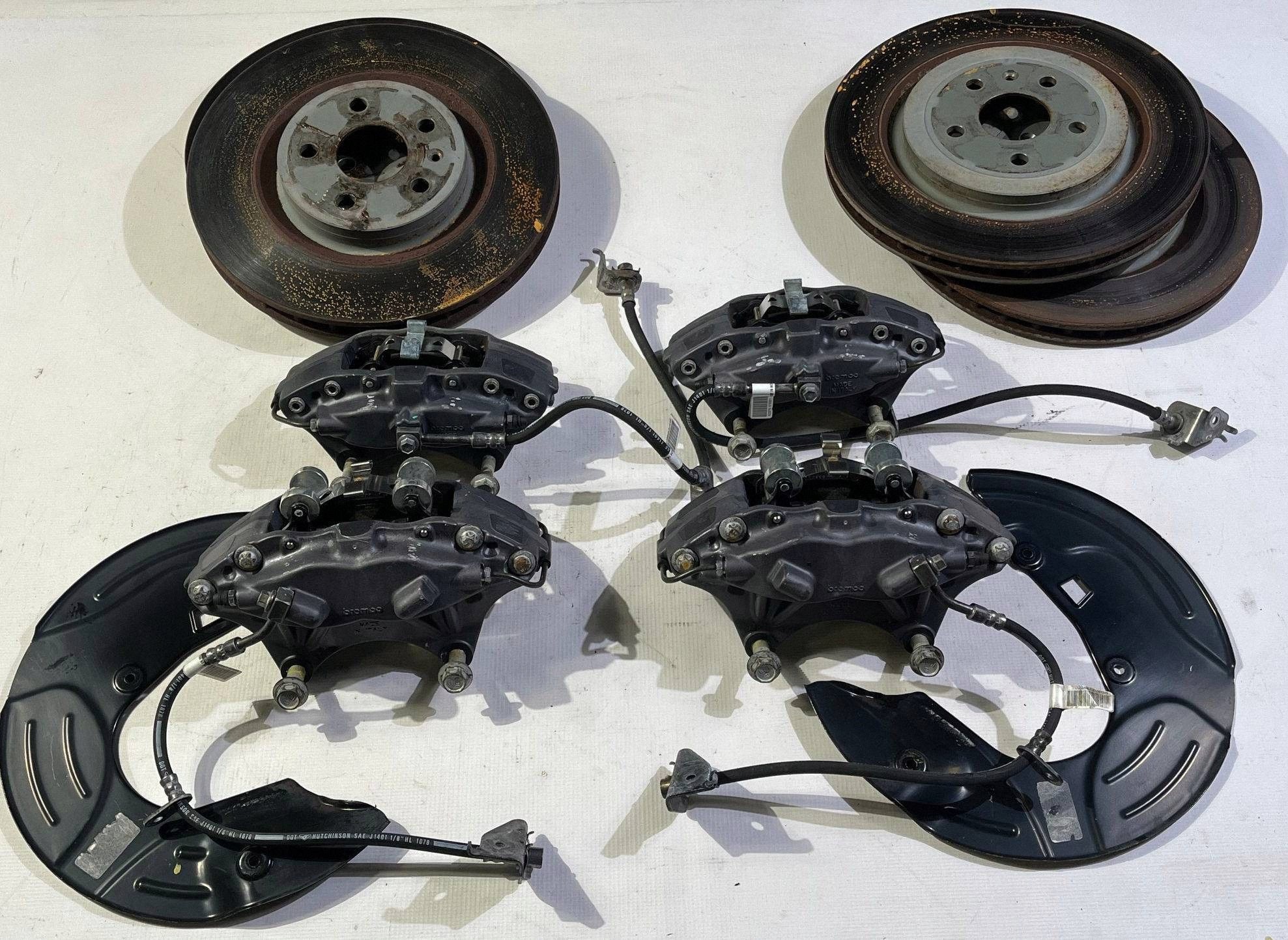Hamulce Brembo calipers discs brake Chevrolet Camaro SS 6.2 2009-2015