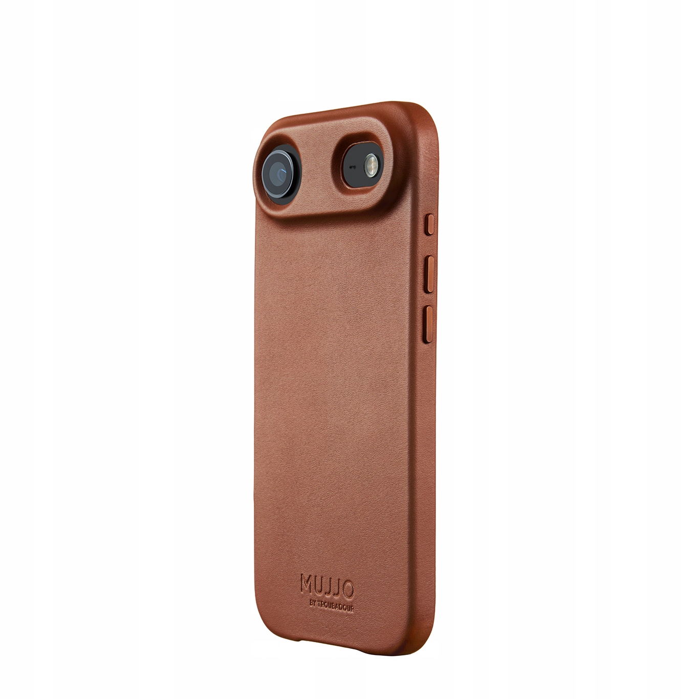 Mujjo iPhone 17 Air Leather Case Tan plecki etui