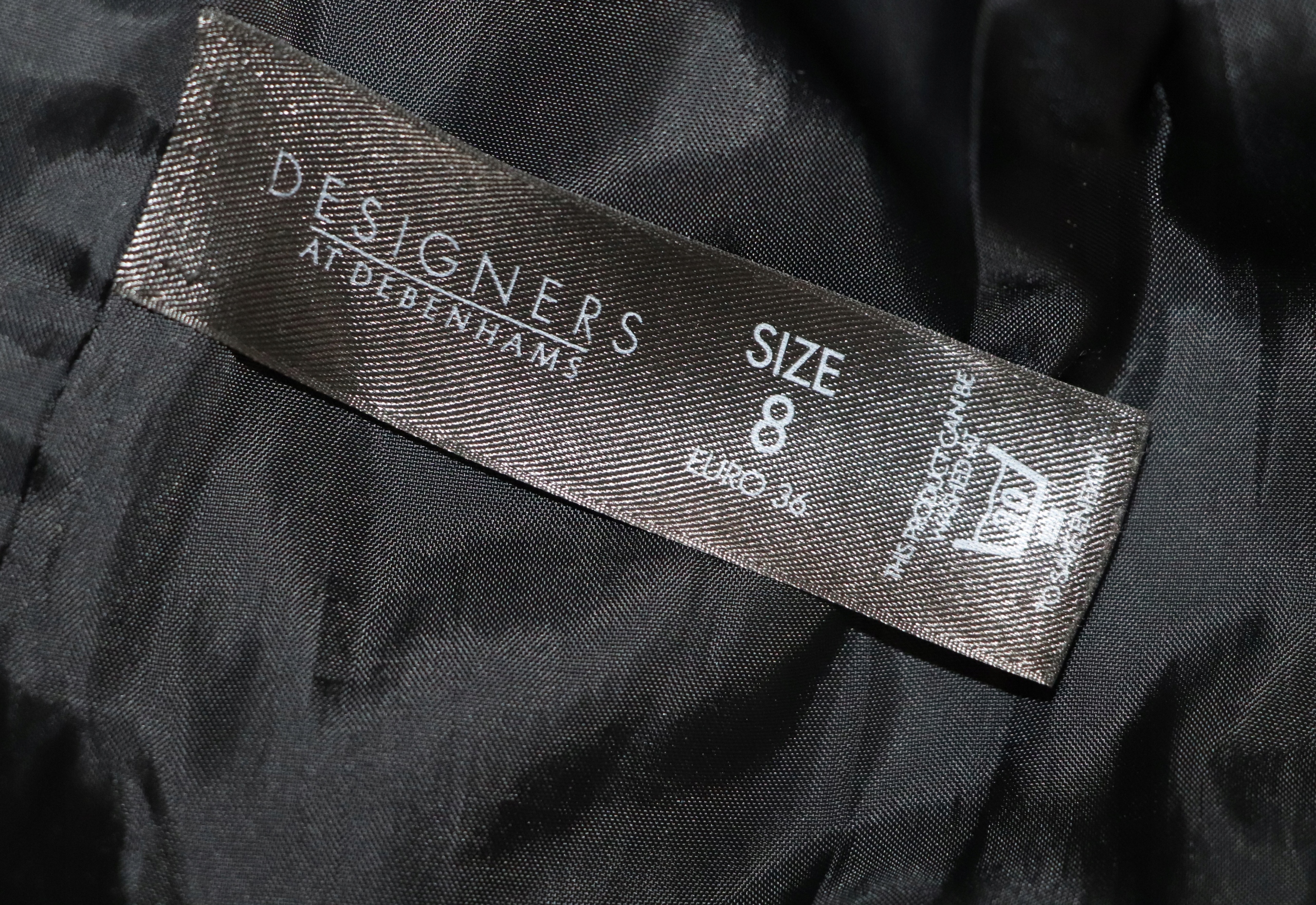 JASPER CONRAN Płaszcz Damski / M Kolor czarny