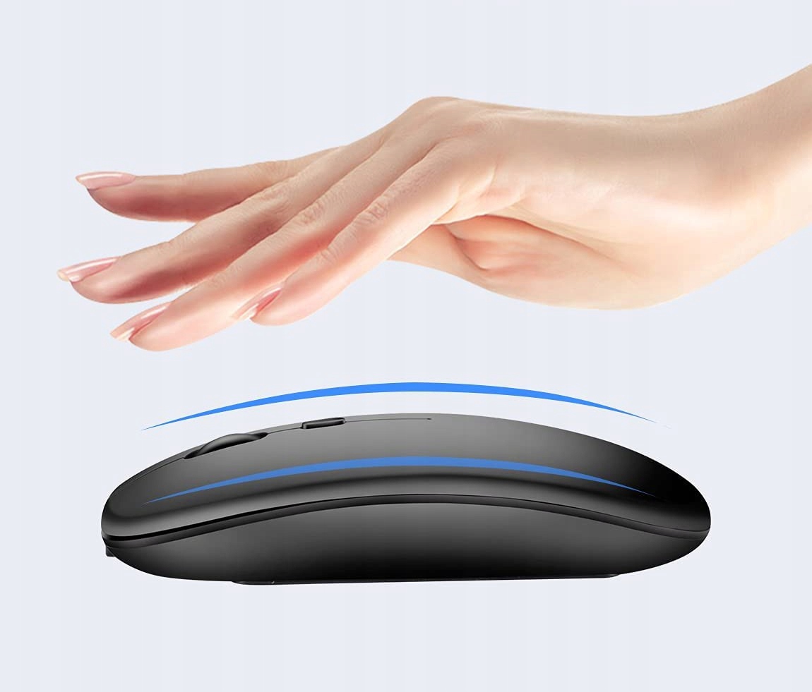 MYSZKA KOMPUTEROWA BEZPRZEWODOWA MYSZ SLIM USB kol Interfejs USB (Radio 2.4 GHz)