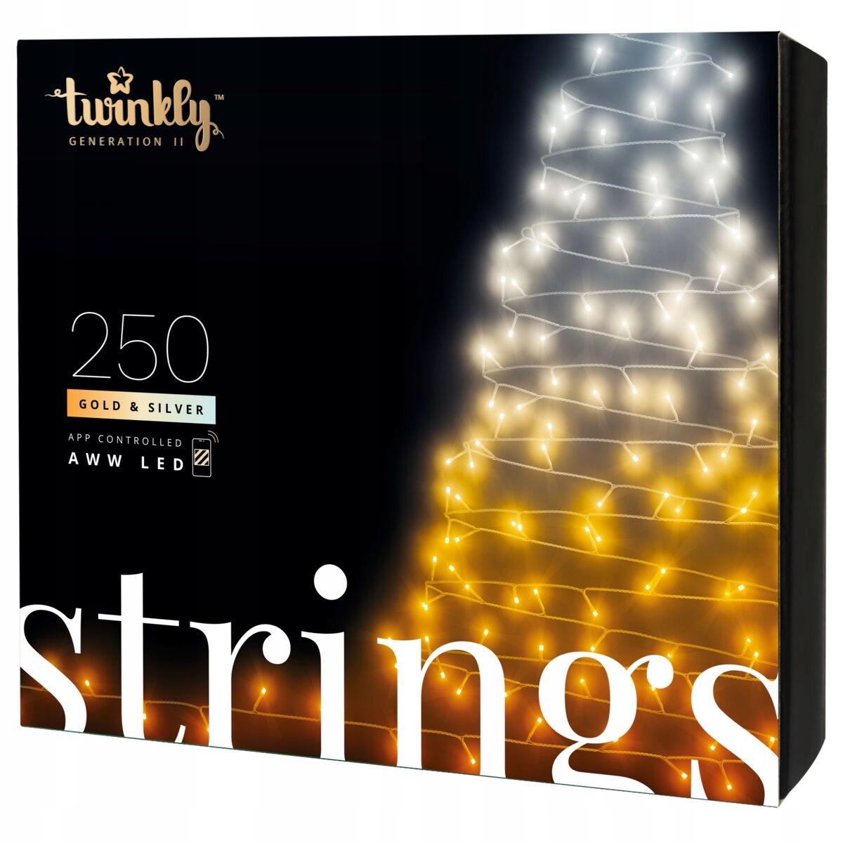 

Twinkly Strings Lampki Choinkowe 250 Led Aww