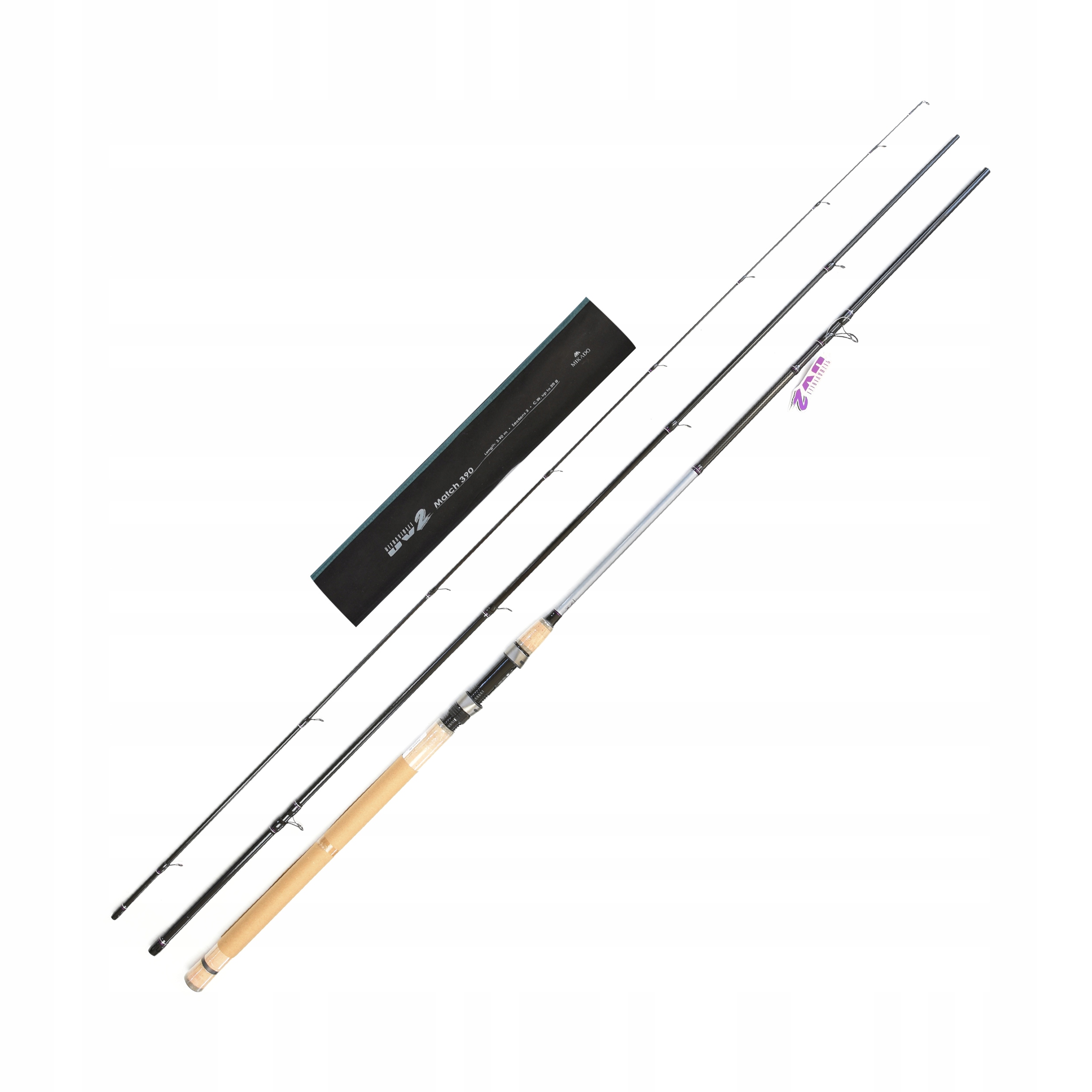 Wędka matchowa spławikowa Mikado Ultravoilet II Match 3.90m 1-20g