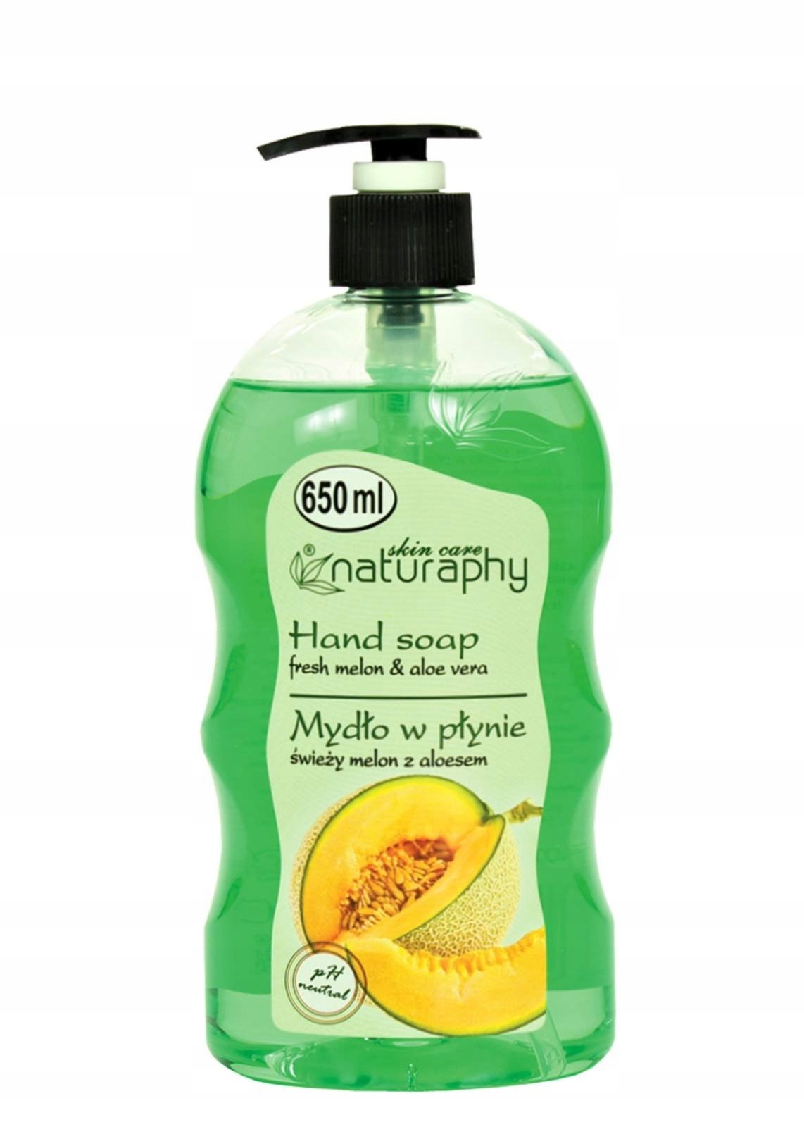 

Mydło w płynie świeży melon z aloesem 650 ml