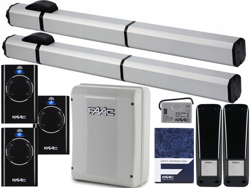 

Zestaw do bram Faac S450H 24V Cbac 3 xPILOT