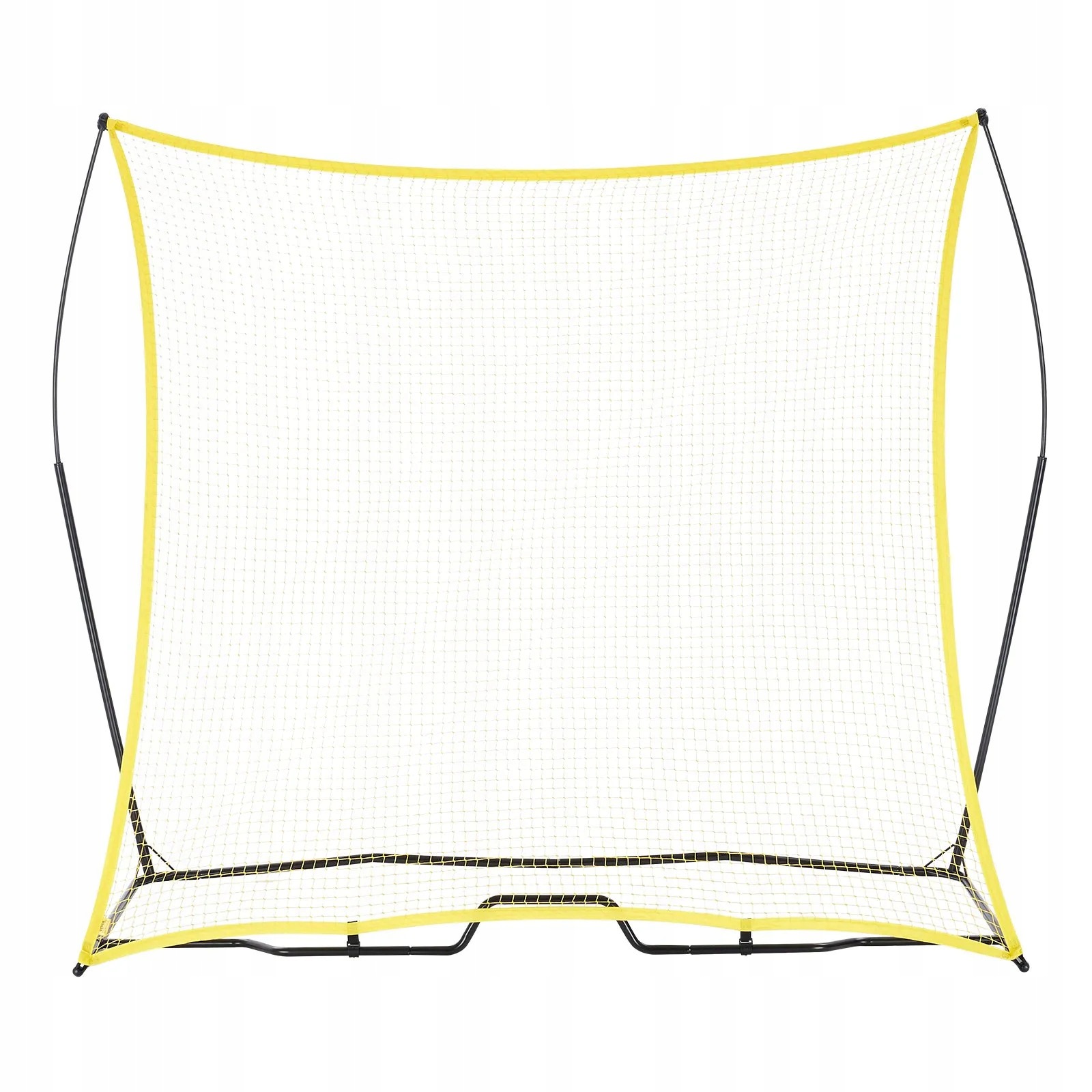 Fotbalový rebounder síť trenažér 213 x 213 cm velká branka černá taška