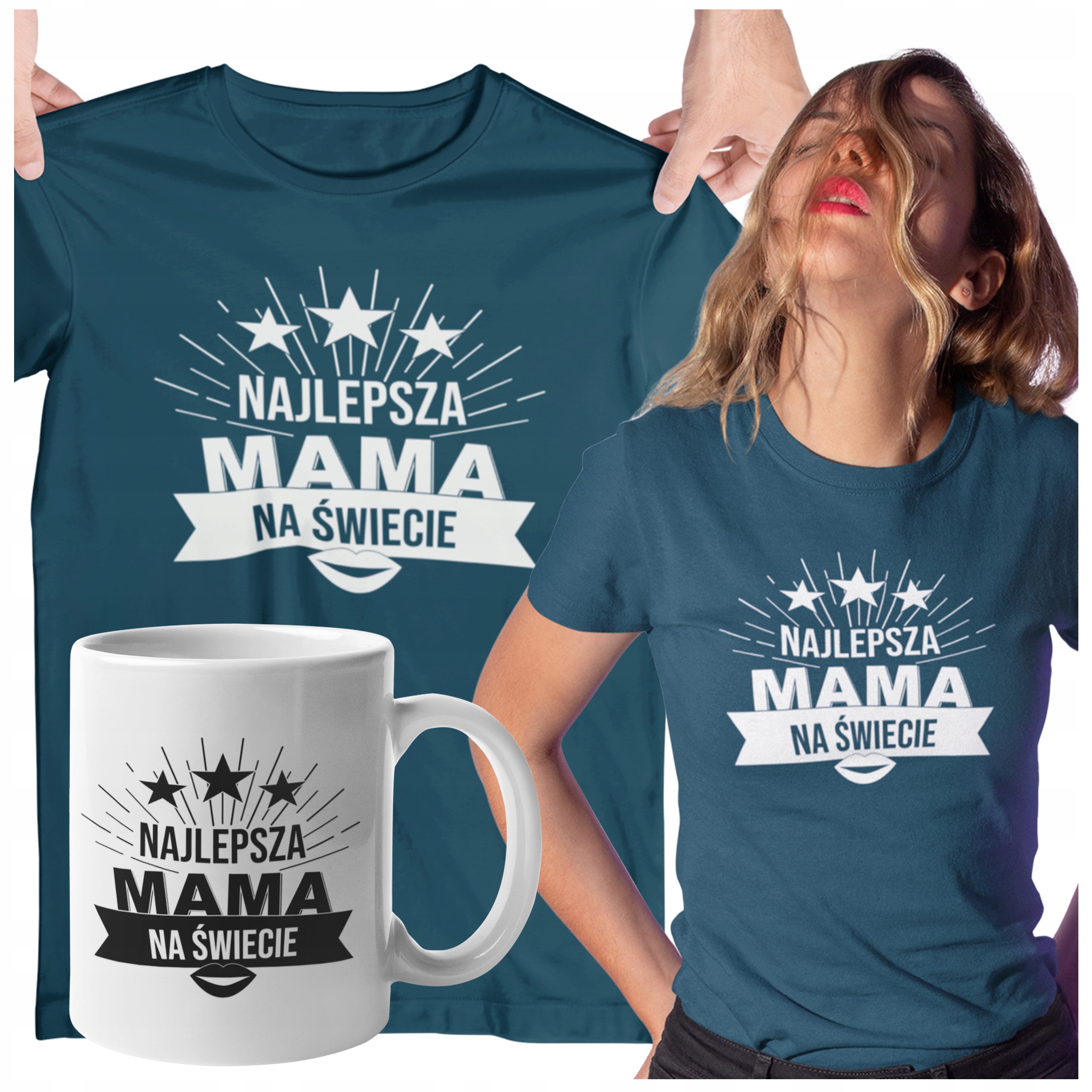 

Koszulka Dla Mamy Na Dzień Matki Z Kubkiem